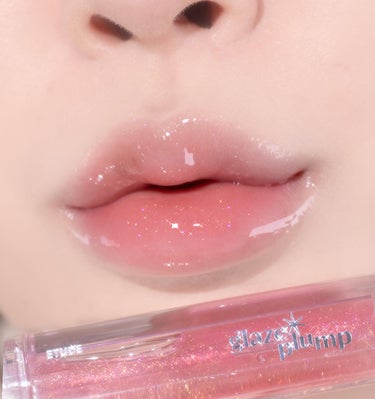 [公式] ETUDE on LIPS 「ラメぎっしり…꒷꒦⟡.·透明感あふれる輝きプランパーでむっちり..」（3枚目）