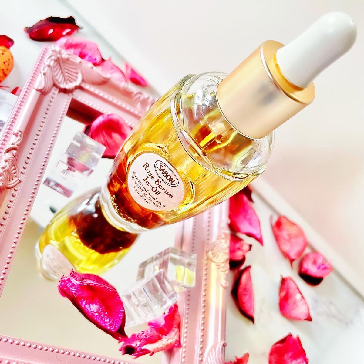 ローズセラムインオイル/SABON/フェイスオイルを使ったクチコミ（1枚目）