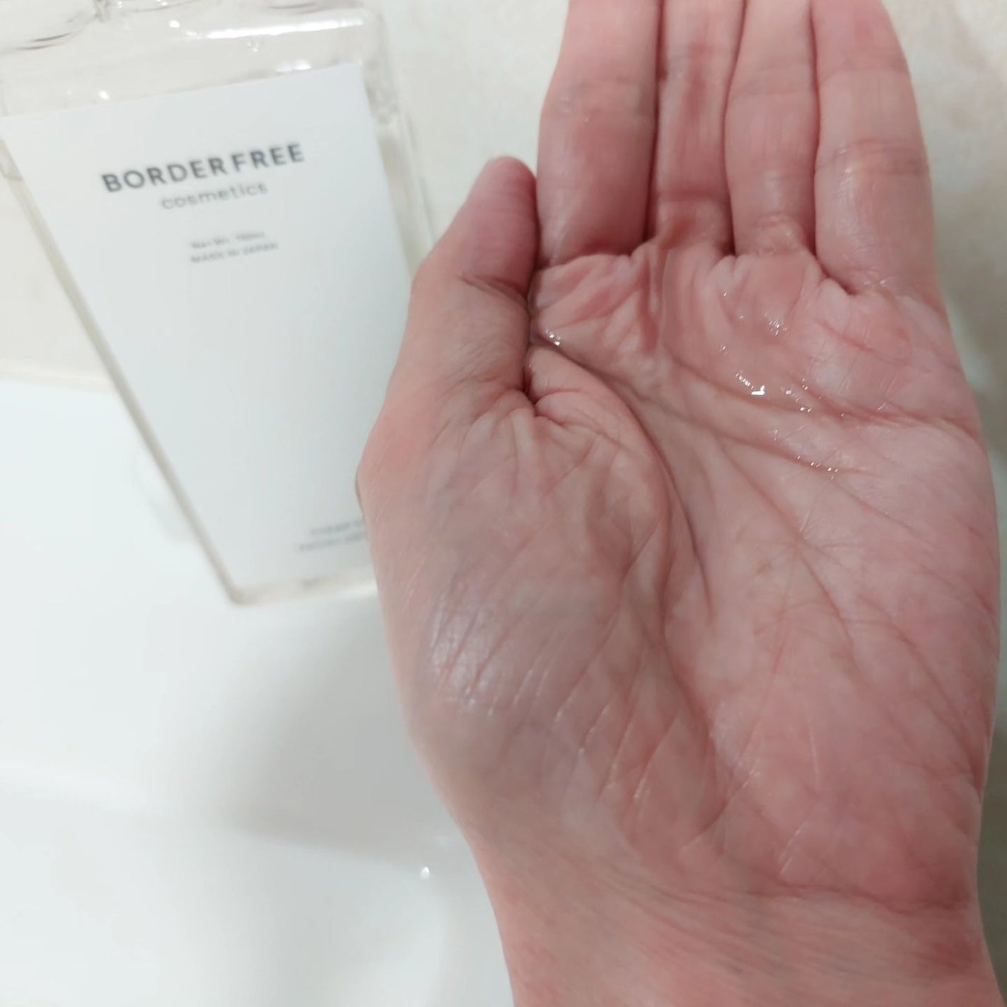 クリアVCフェイシャルローション/BORDER FREE cosmetics/化粧水を使ったクチコミ(2枚目)