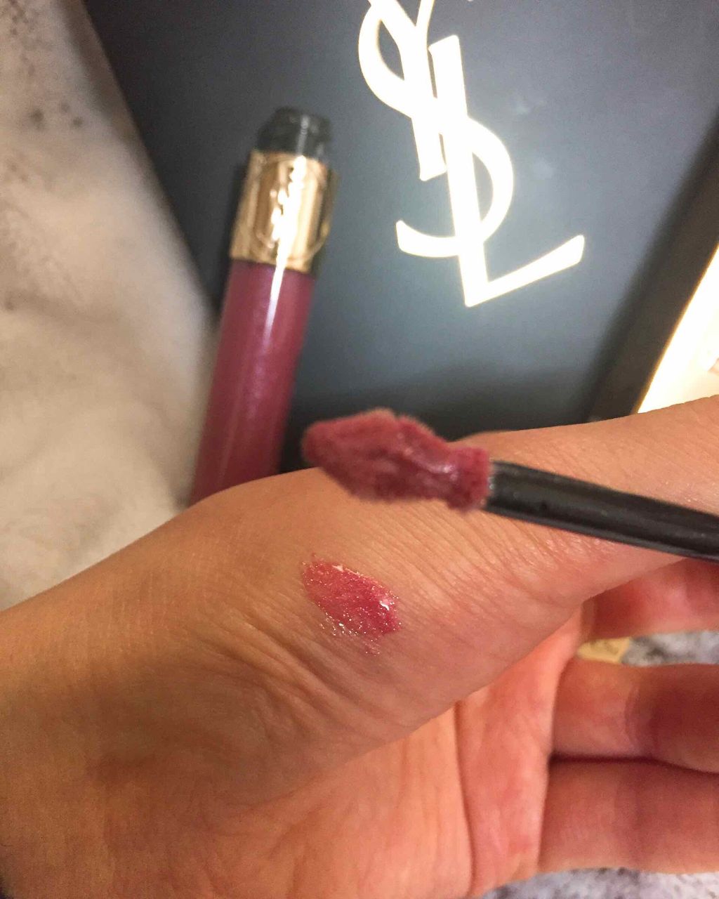 グレージング グロス/YVES SAINT LAURENT BEAUTE/リップグロスを使ったクチコミ（2枚目）