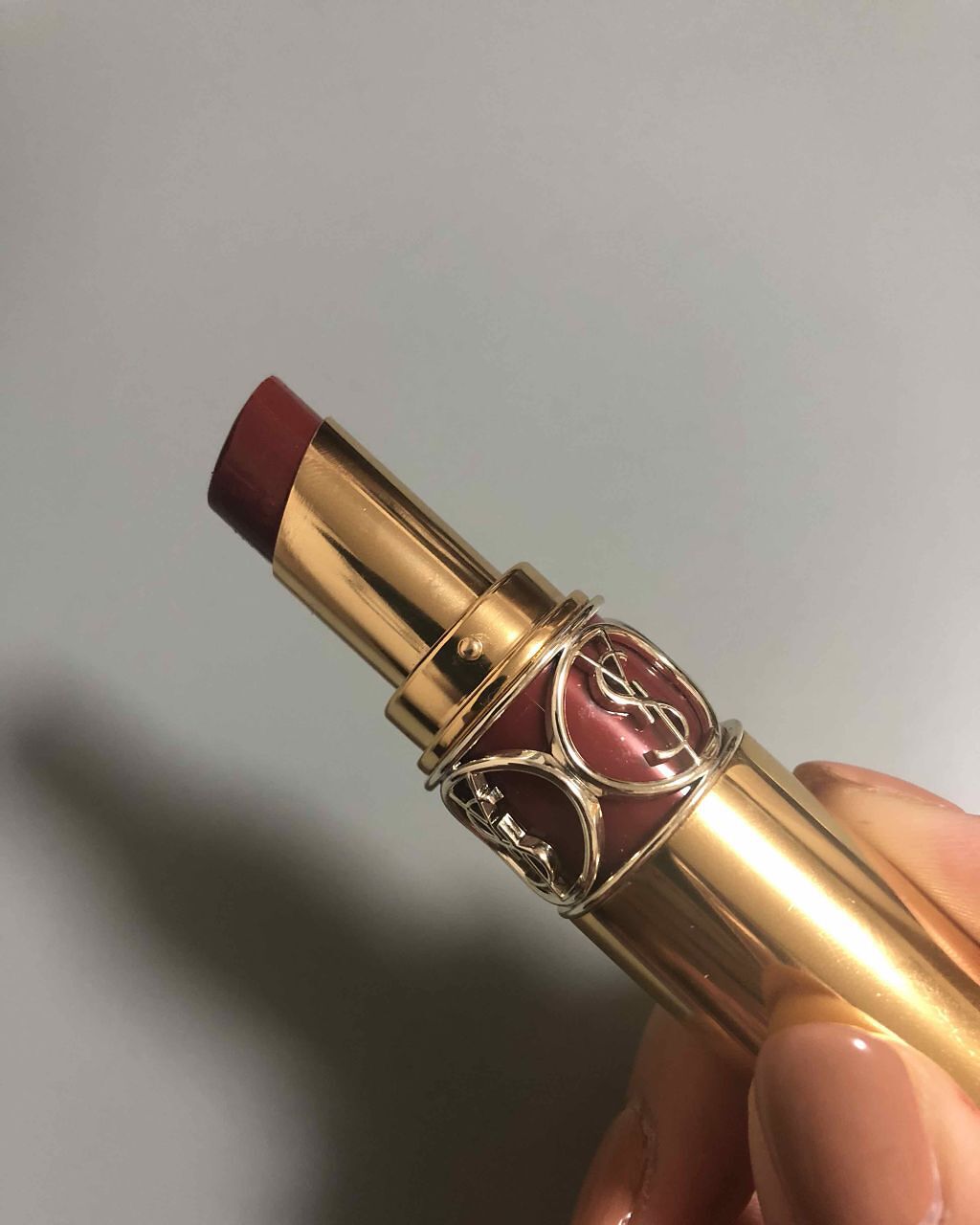 ルージュ ヴォリュプテ シャイン/YVES SAINT LAURENT BEAUTE/口紅を使ったクチコミ(1枚目)