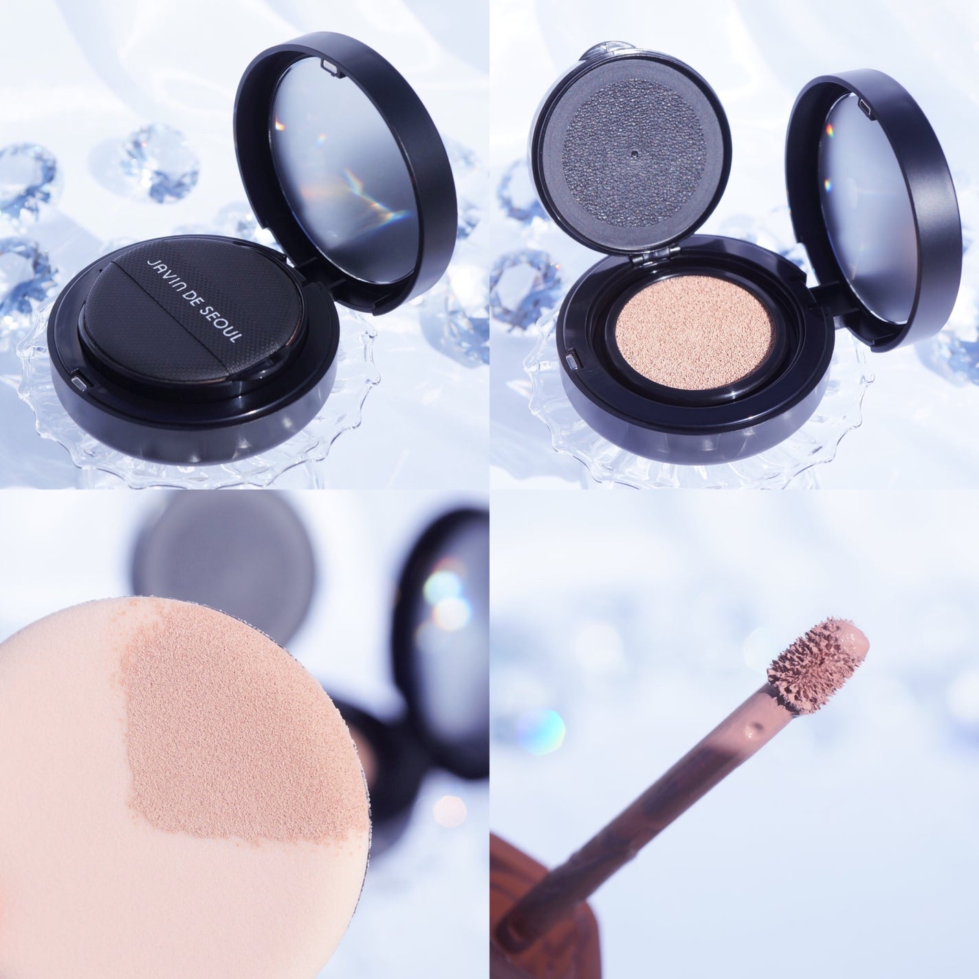 ジャビンドゥソウル ウインクファンデーションパクト/Javin De Seoul/クッションファンデーションを使ったクチコミ(2枚目)