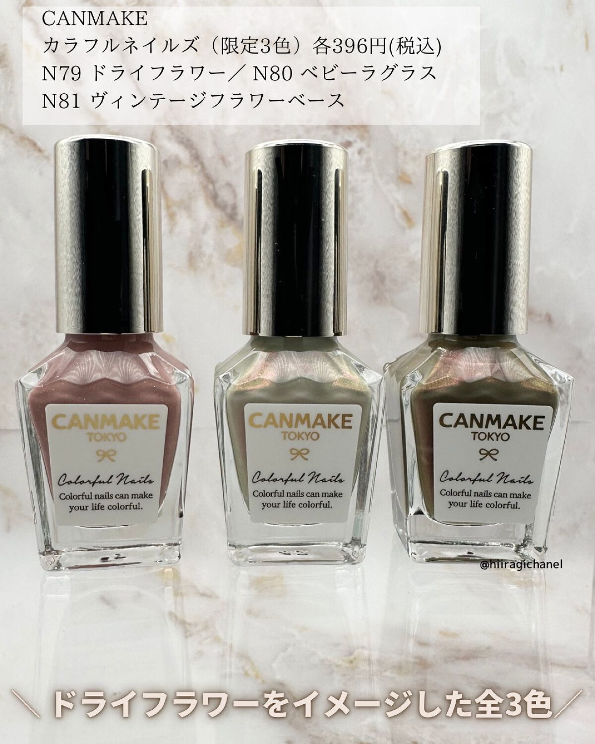 カラフルネイルズ/キャンメイク/マニキュアを使ったクチコミ(2枚目)