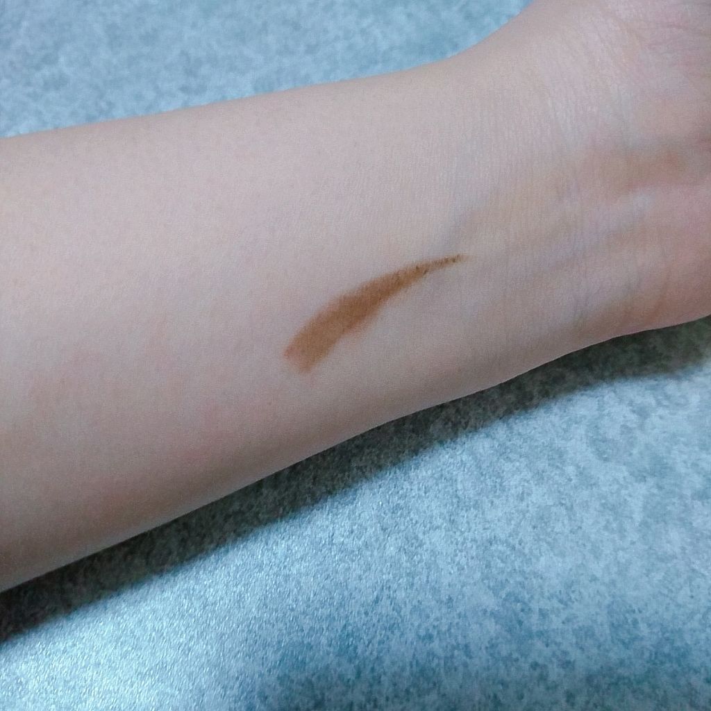 だ円芯 アルミ アイブローペンシル/DAISO/アイブロウペンシルを使ったクチコミ(3枚目)