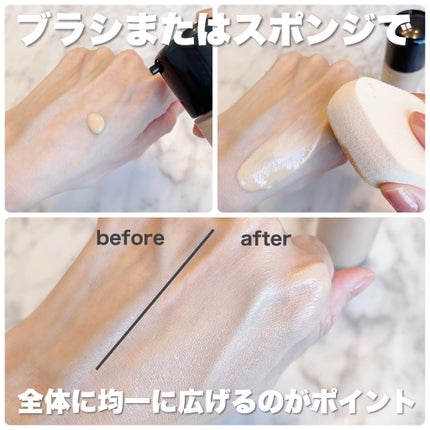 スタジオ ラディアンス セラム ファンデーション/M・A・C/リキッドファンデーションを使ったクチコミ(3枚目)