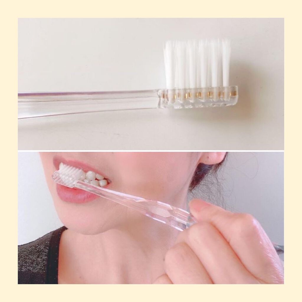 アパガードクリスタル歯ブラシ/アパガード/歯ブラシを使ったクチコミ(5枚目)