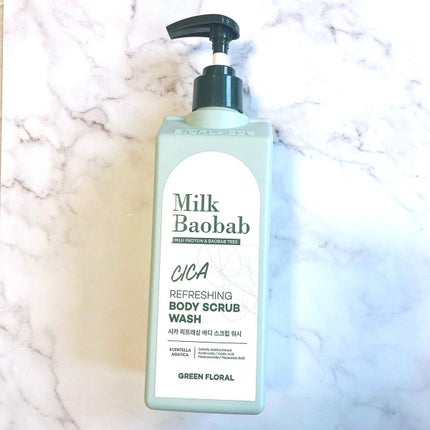 シカ リフレッシング ボディ スクラブ ウォッシュ/ミルクバオバブ/ボディスクラブを使ったクチコミ(1枚目)