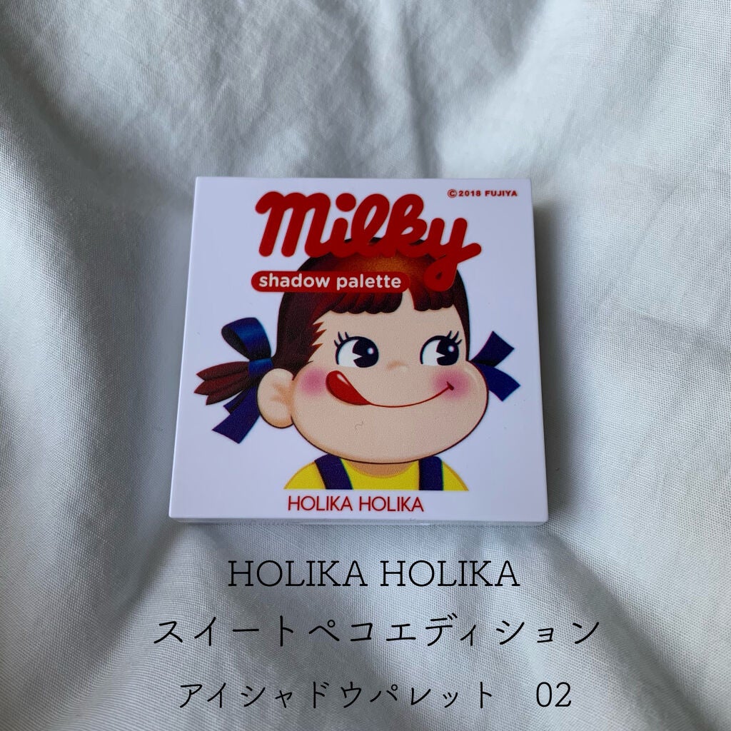 スイートペコエディション アイシャドウパレット/HOLIKA HOLIKA/アイシャドウパレットを使ったクチコミ(1枚目)