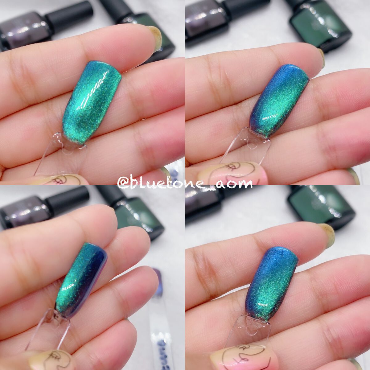 9D プラネタリージェムズ マグネットジェル/cocoronail/ジェルネイルを使ったクチコミ（2枚目）