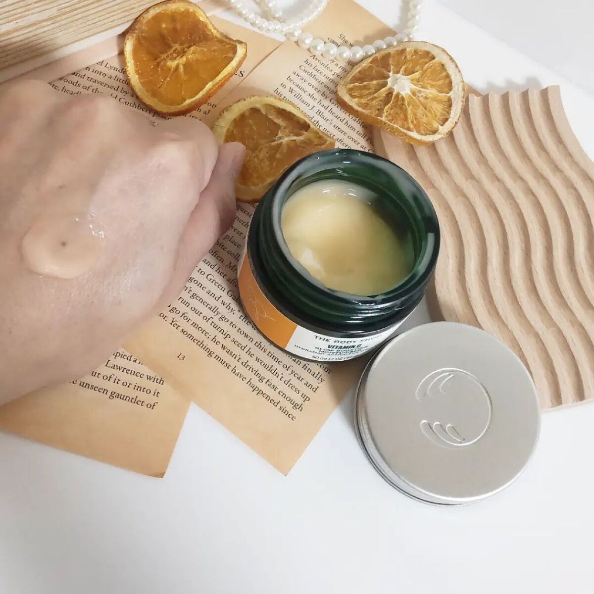 VC グロウ モイスチャージェルクリーム/THE BODY SHOP/フェイスクリームを使ったクチコミ（2枚目）