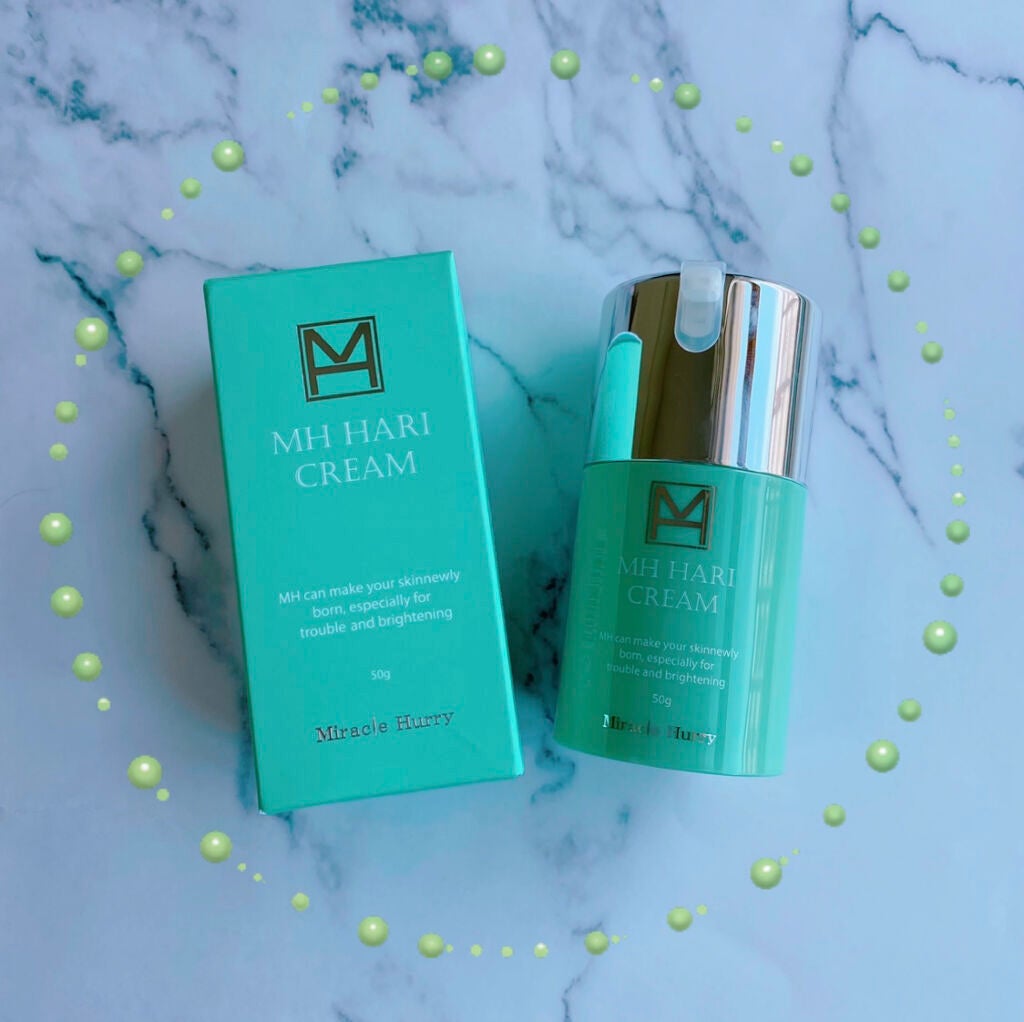 ミラクルハリーMHクリーム/健康コーポレーション/フェイスクリームを使ったクチコミ(1枚目)