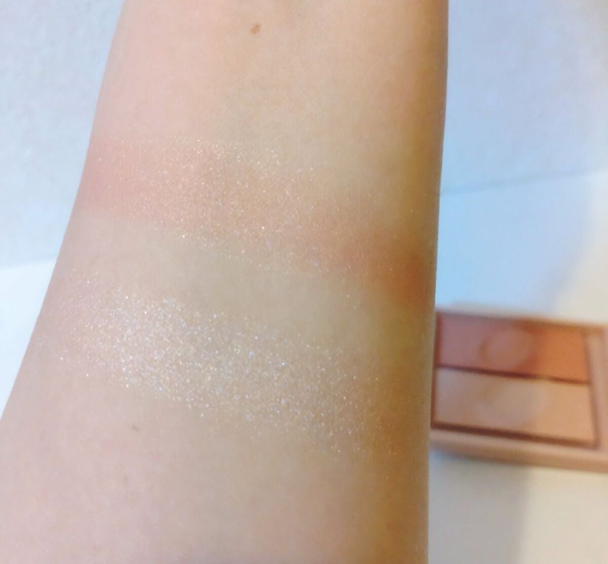 フェイスグロウカラー/CEZANNE/クリームハイライトを使ったクチコミ(3枚目)