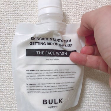 The Face Wash/BULK HOMME/洗顔フォームを使ったクチコミ（2枚目）