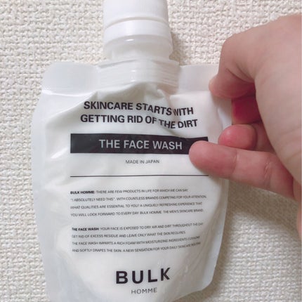 The Face Wash/BULK HOMME/洗顔フォームを使ったクチコミ(2枚目)
