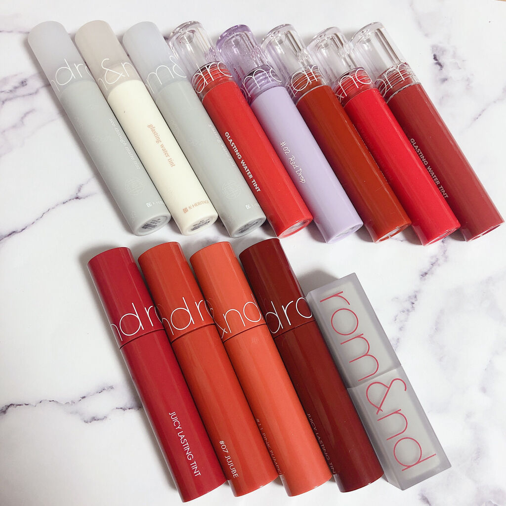 グリッター シャドウ カラー/rom&nd/グリッターを使ったクチコミ（3枚目）