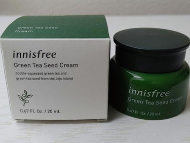 グリーンティーシード　モイスト　クリーム/innisfree/フェイスクリームを使ったクチコミ（1枚目）