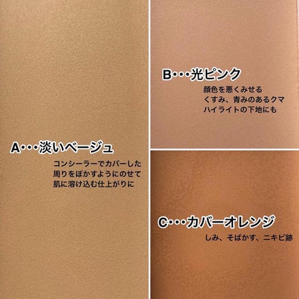 ナチュラルホワイトニングコンシーラー SPF32 PA++/MiMC/パレットコンシーラーを使ったクチコミ(3枚目)