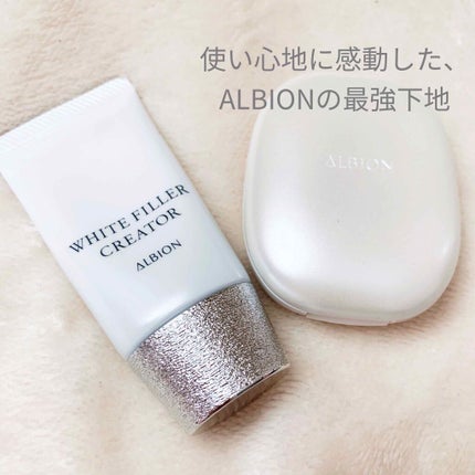 アルビオン ホワイトフィラー クリエイター/ALBION/化粧下地を使ったクチコミ(1枚目)