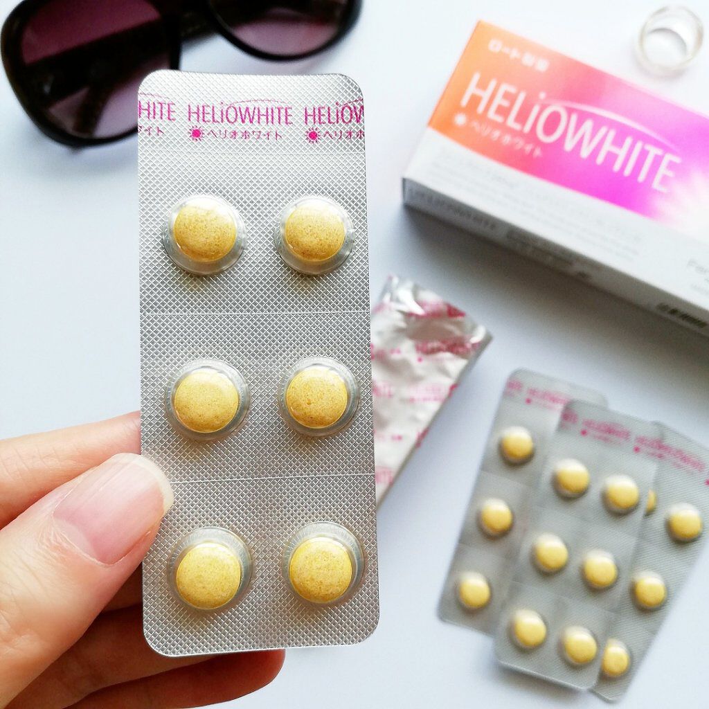 ヘリオホワイト/ロート製薬/美容サプリメントを使ったクチコミ（2枚目）