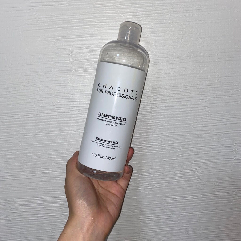 クレンジングウォーター/チャコット・コスメティクス/クレンジングウォーターを使ったクチコミ(1枚目)