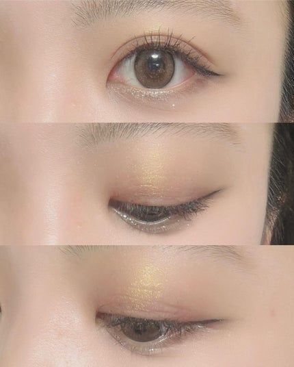 ブルーミング エディション パラダイス デュアル パレット ブラッシャー デュオ/DEAR DAHLIA/単色アイシャドウを使ったクチコミ(4枚目)