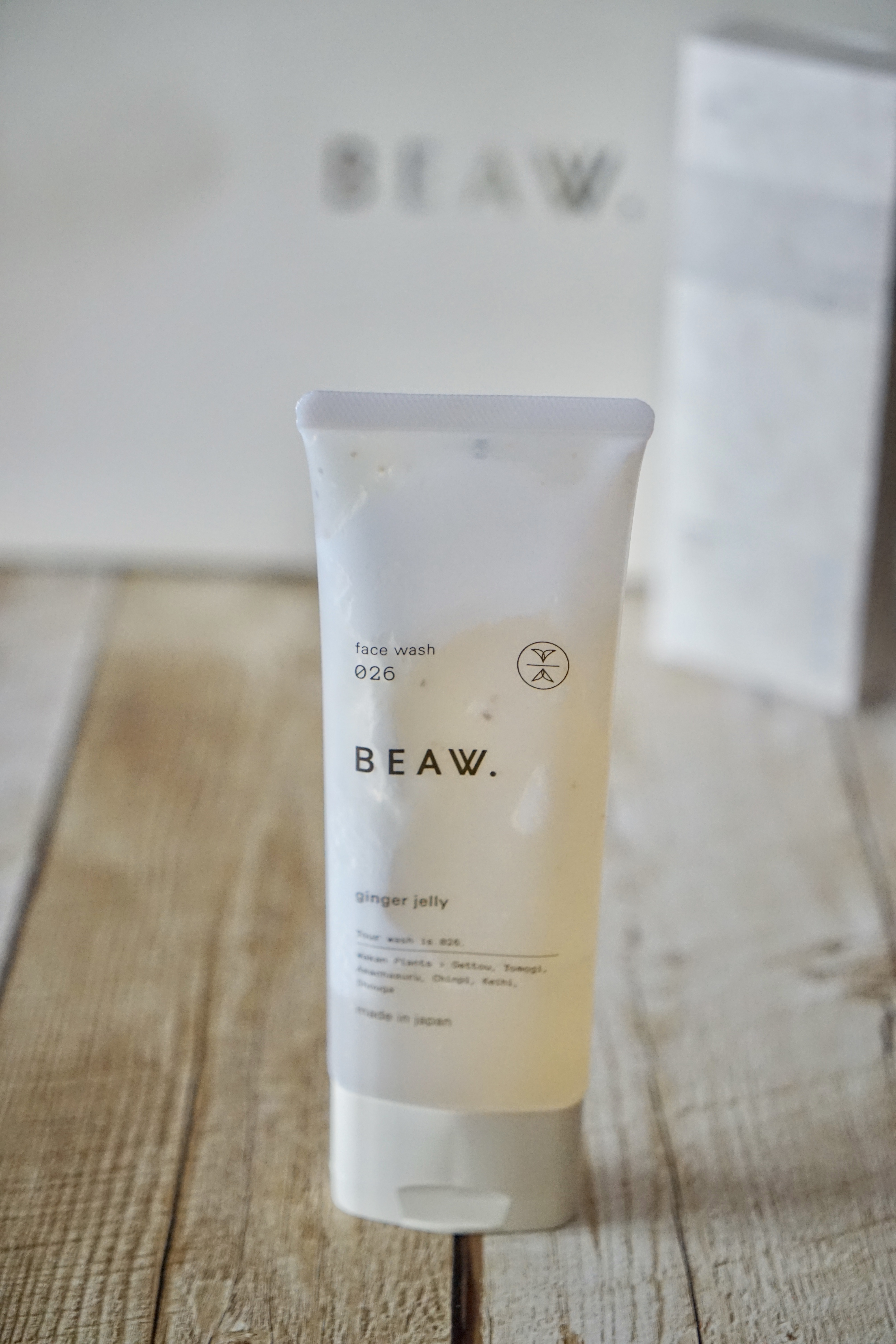 フェイスウォッシュ026 ジンジャージェリー/BEAW./洗顔フォームを使ったクチコミ（2枚目）