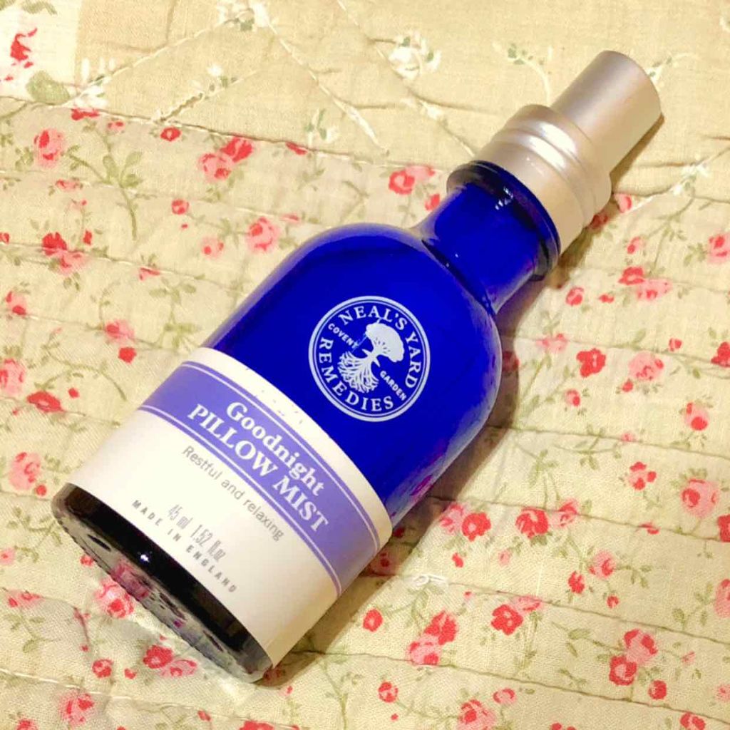 グッドナイトピローミスト/ニールズヤード レメディーズ/ファブリックミストを使ったクチコミ（1枚目）
