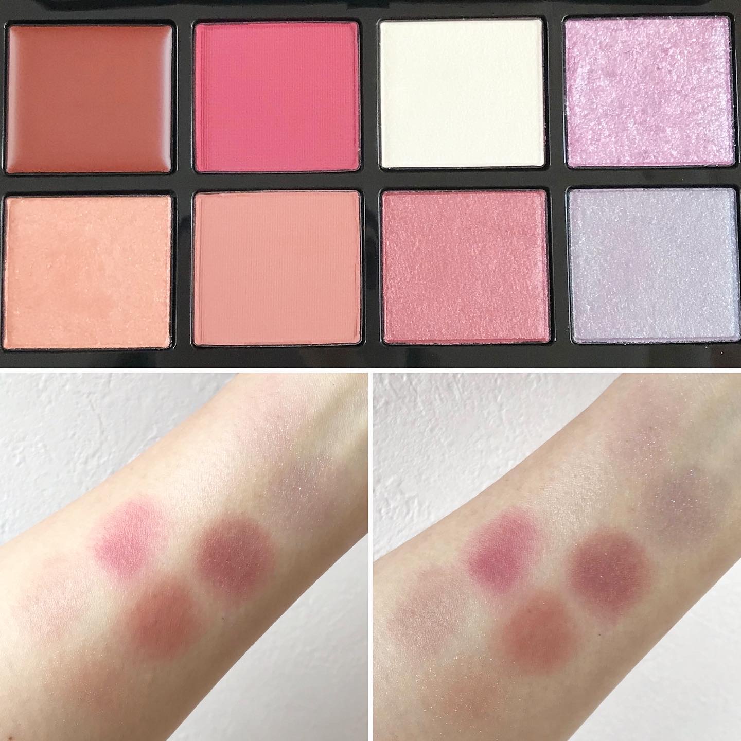 コンパクトアディクション “エターナル イン ピンク”/ADDICTION/アイシャドウパレットを使ったクチコミ（2枚目）