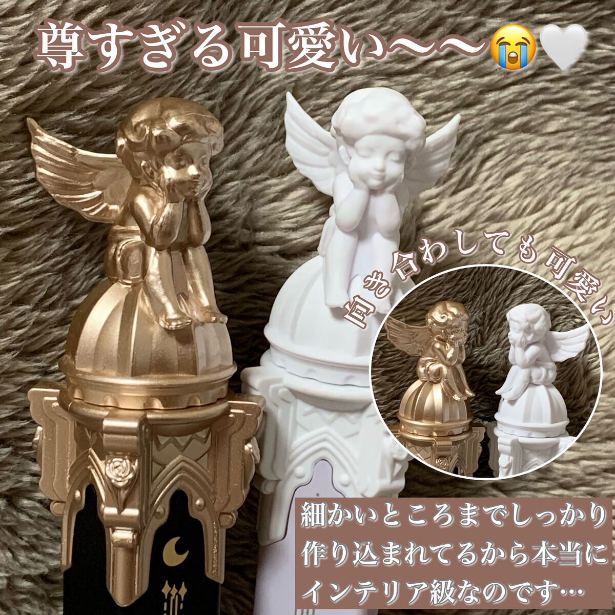 リトルエンジェルフェザーマットリップ W03 セイヴィアーエンジェル/FlowerKnows/口紅を使ったクチコミ（2枚目）