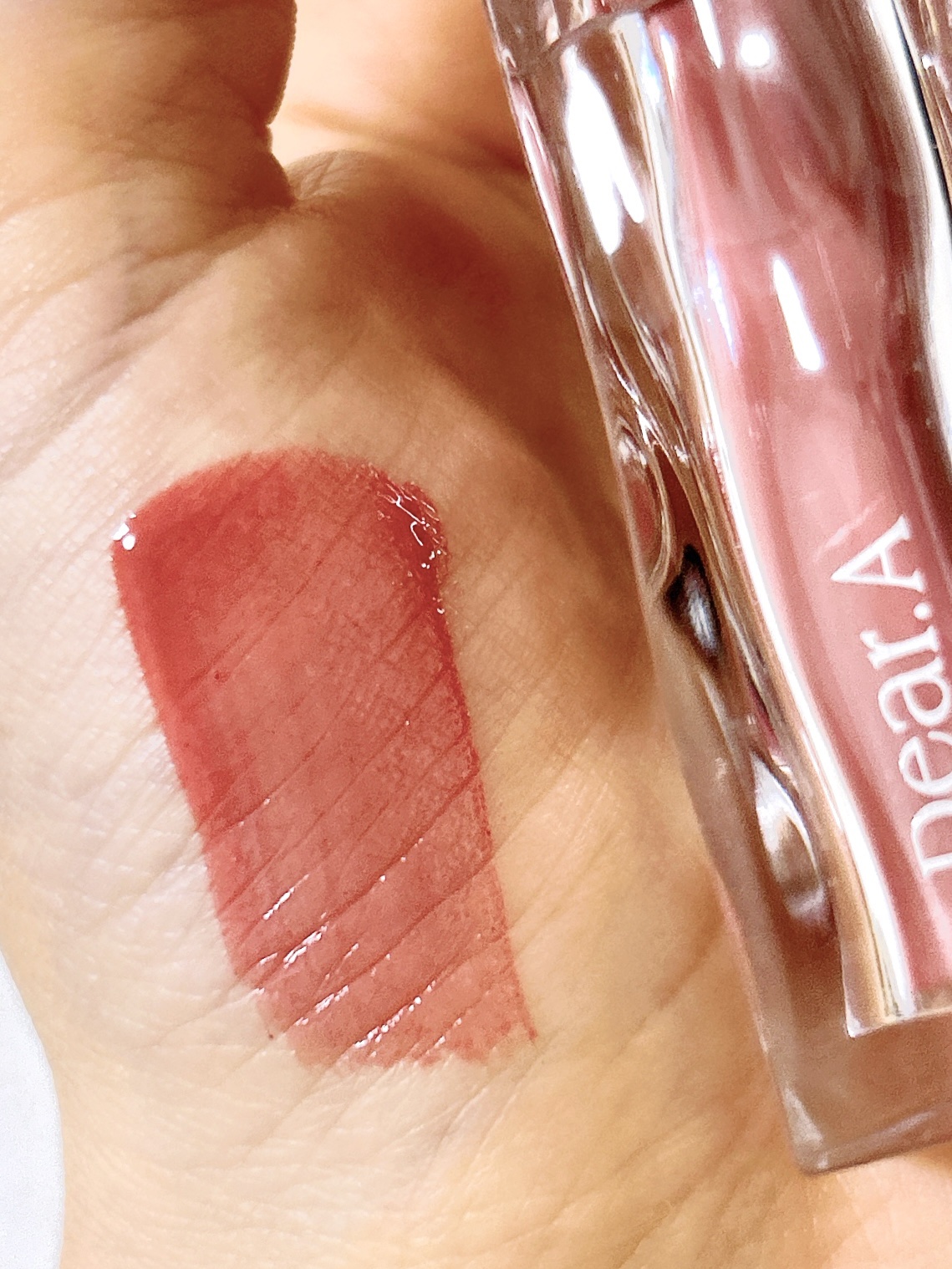 ハイドロデュイティント 04. リトルモーブ/Dear.A/リップティントを使ったクチコミ（3枚目）