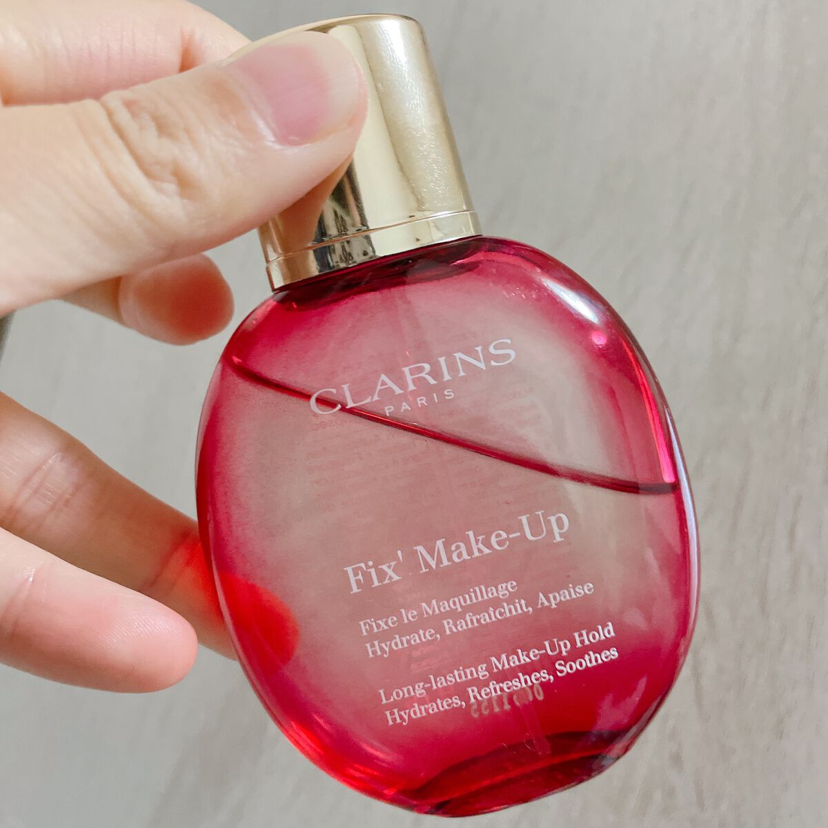 フィックス メイクアップ/CLARINS/ミスト状化粧水を使ったクチコミ(1枚目)