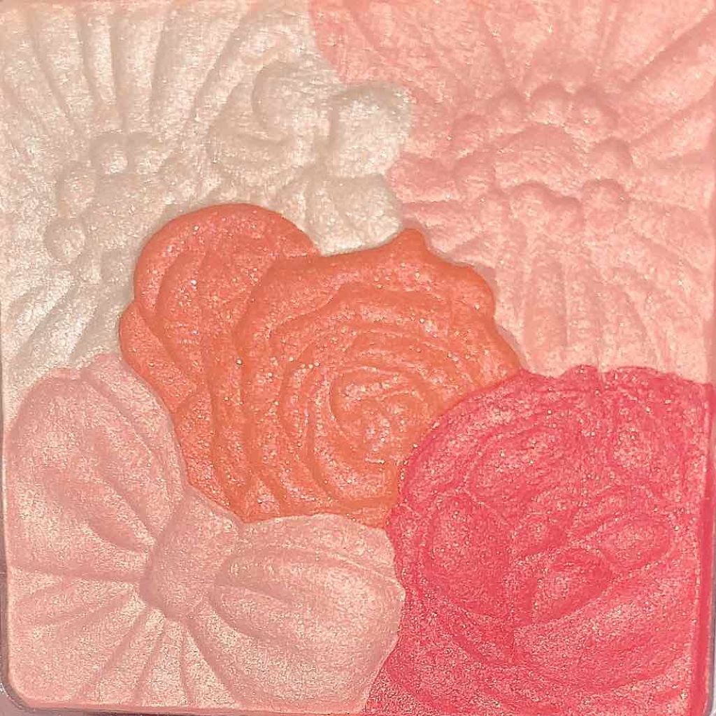 グロウフルールチークス 13 ジューシーポップフルール/キャンメイク/パウダーチークを使ったクチコミ（2枚目）