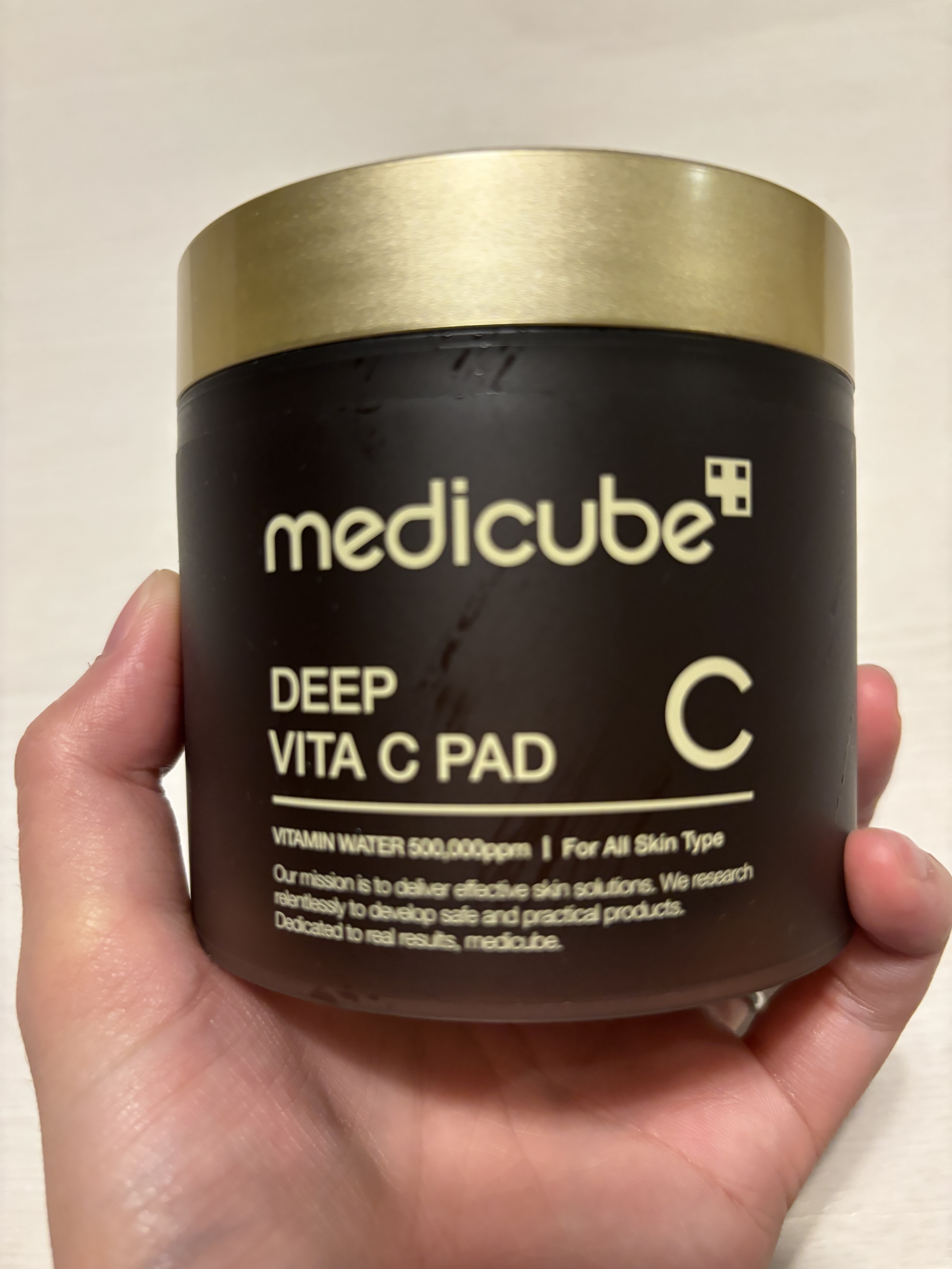 ディープビタCパッド/MEDICUBE/トナーパッドを使ったクチコミ（1枚目）