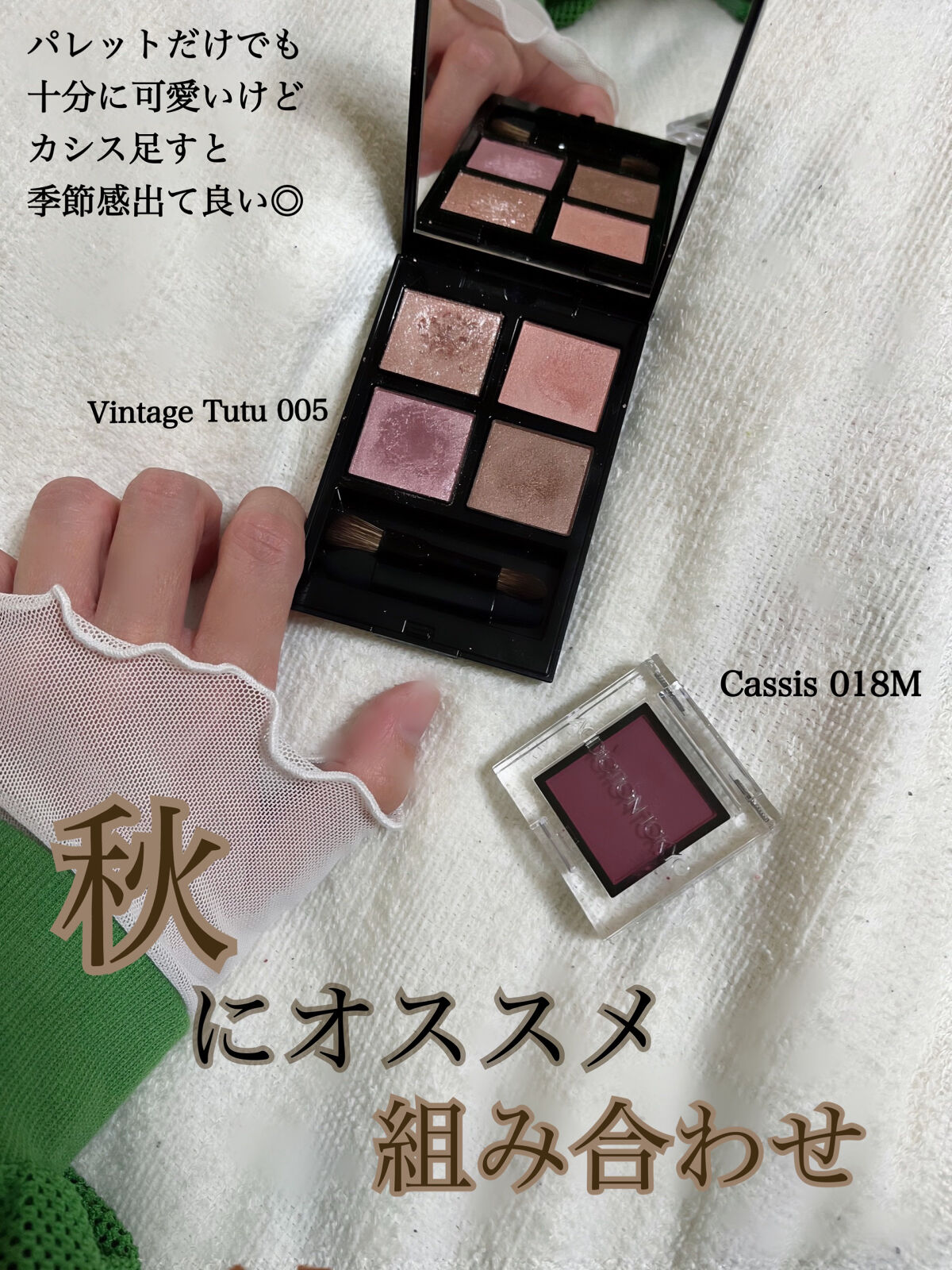 アディクション ザ アイシャドウ マット/ADDICTION/単色アイシャドウを使ったクチコミ（1枚目）