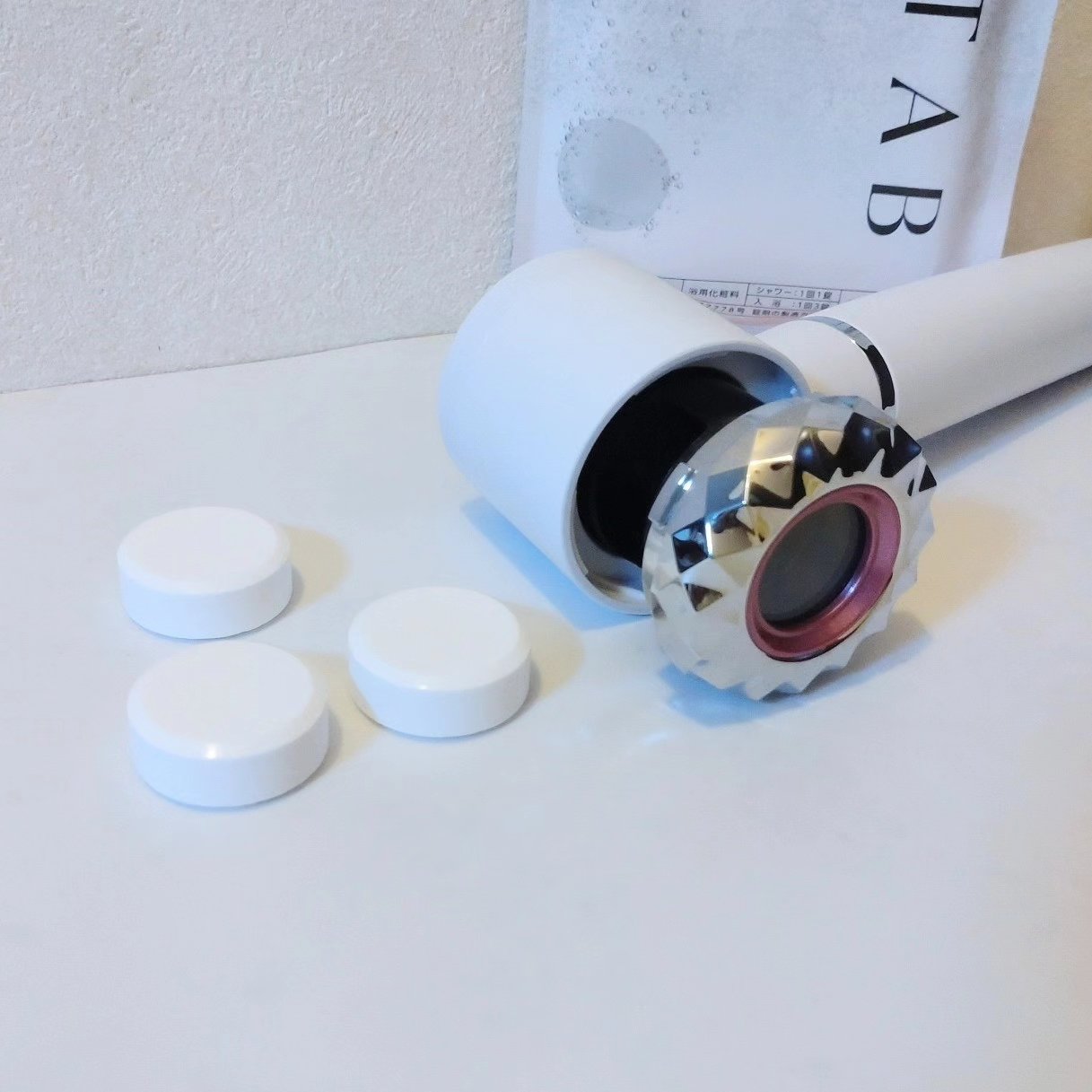 HOT TAB SHOWER/HOT TAB/シャワーヘッドを使ったクチコミ（3枚目）