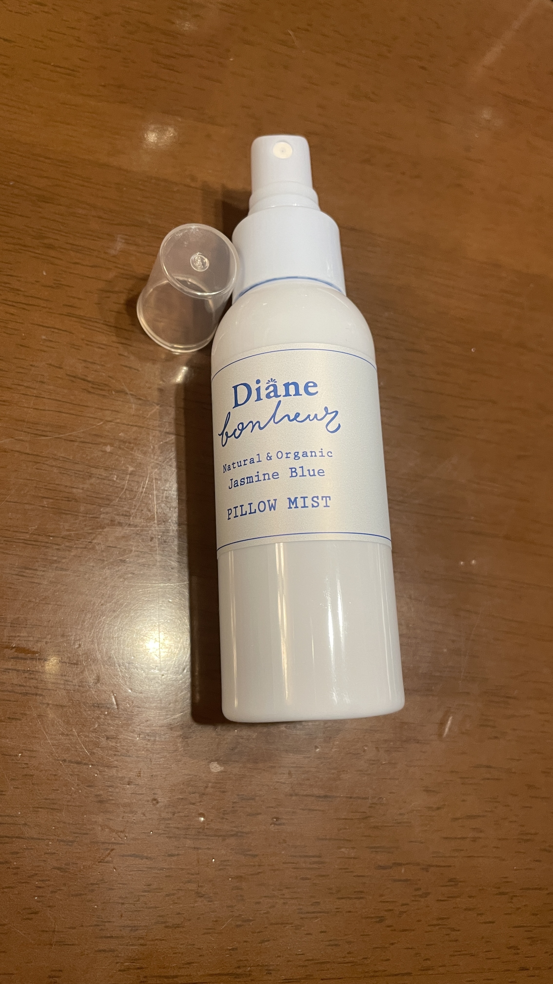 ダイアンボヌール おやすみピローミスト ジャスミンブルーの香り/ダイアン/ファブリックミストを使ったクチコミ（1枚目）