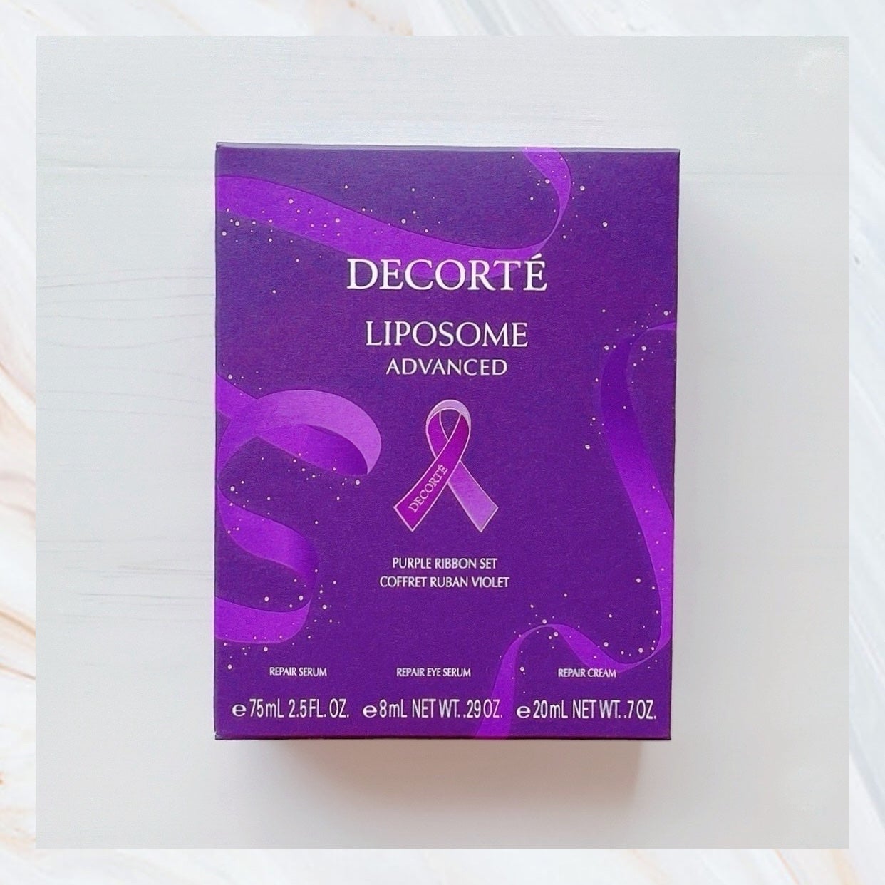 リポソーム アドバンスト パープルリボン セット 2023/DECORTÉ/スキンケアキットを使ったクチコミ(2枚目)