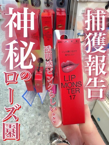 ケイト リップモンスター/KATE/口紅を使ったクチコミ(1枚目)