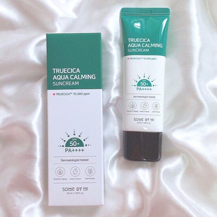 TRUECICA アクアカーミング日焼け止め/SOME BY MI/日焼け止めクリームを使ったクチコミ(7枚目)