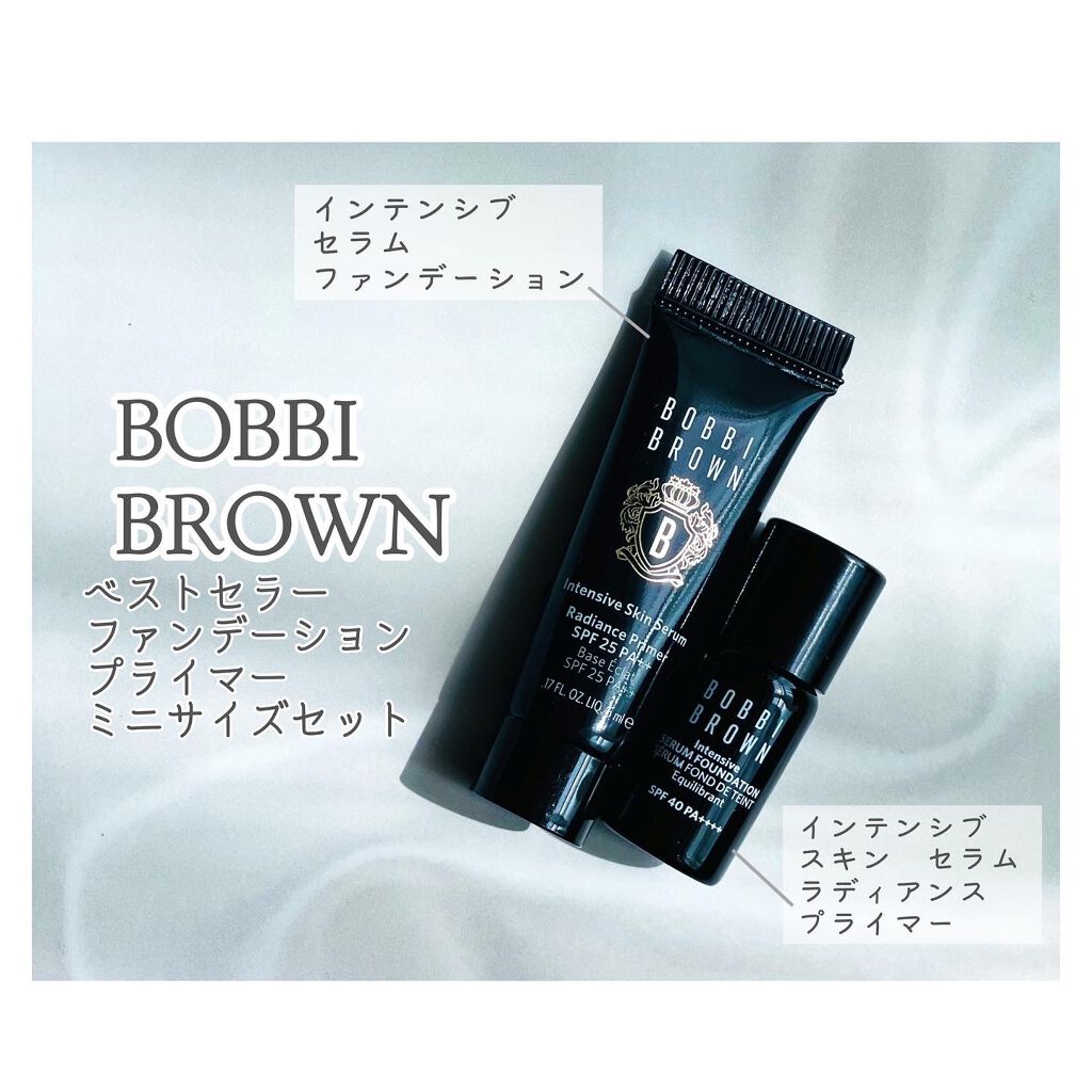 インテンシブ セラム ファンデーション/BOBBI BROWN/リキッドファンデーションを使ったクチコミ（1枚目）