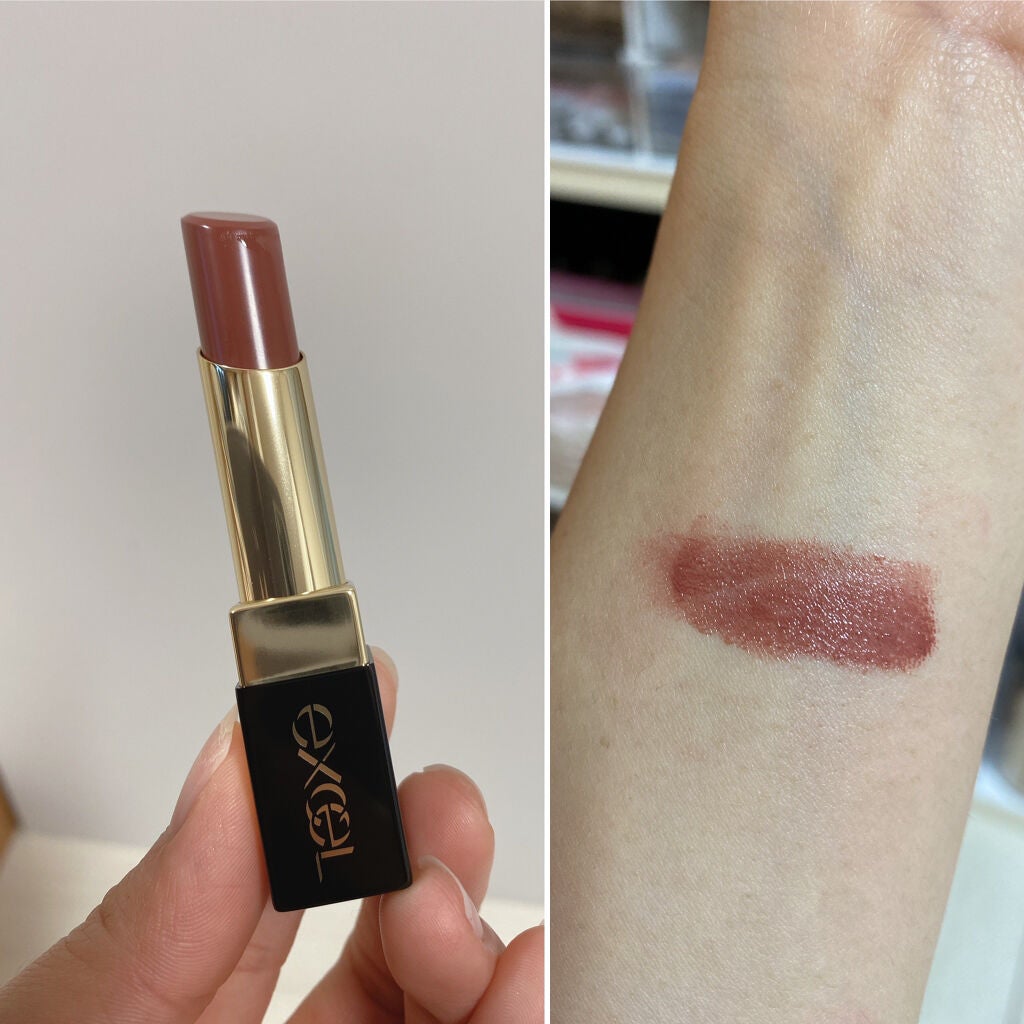 グレイズバームリップ/excel/口紅を使ったクチコミ(1枚目)