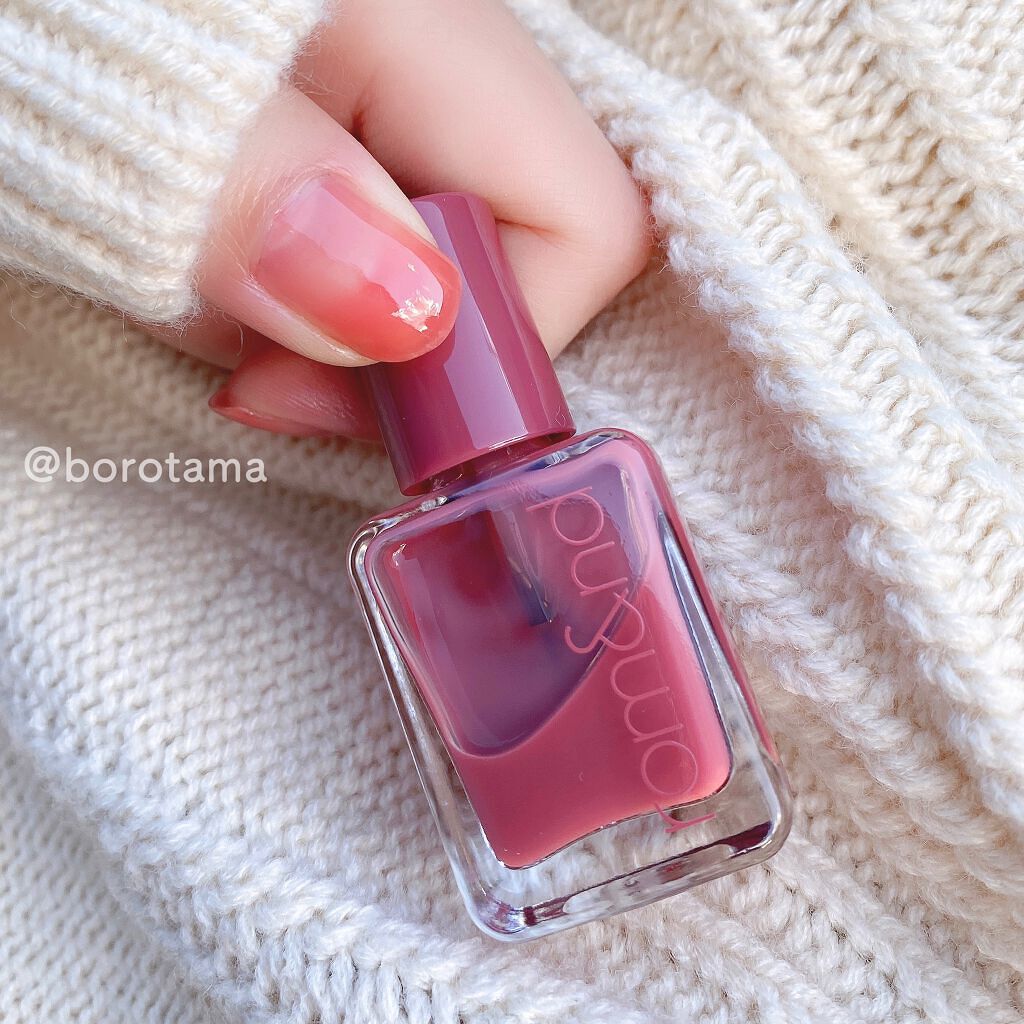 ムードペブルネイル/rom&nd/マニキュアを使ったクチコミ(2枚目)