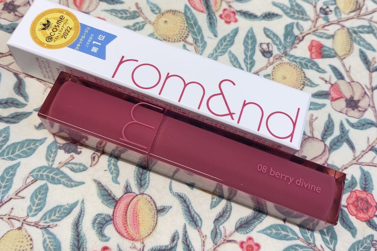 デュイフルウォーターティント/rom&nd/リップティントを使ったクチコミ（1枚目）