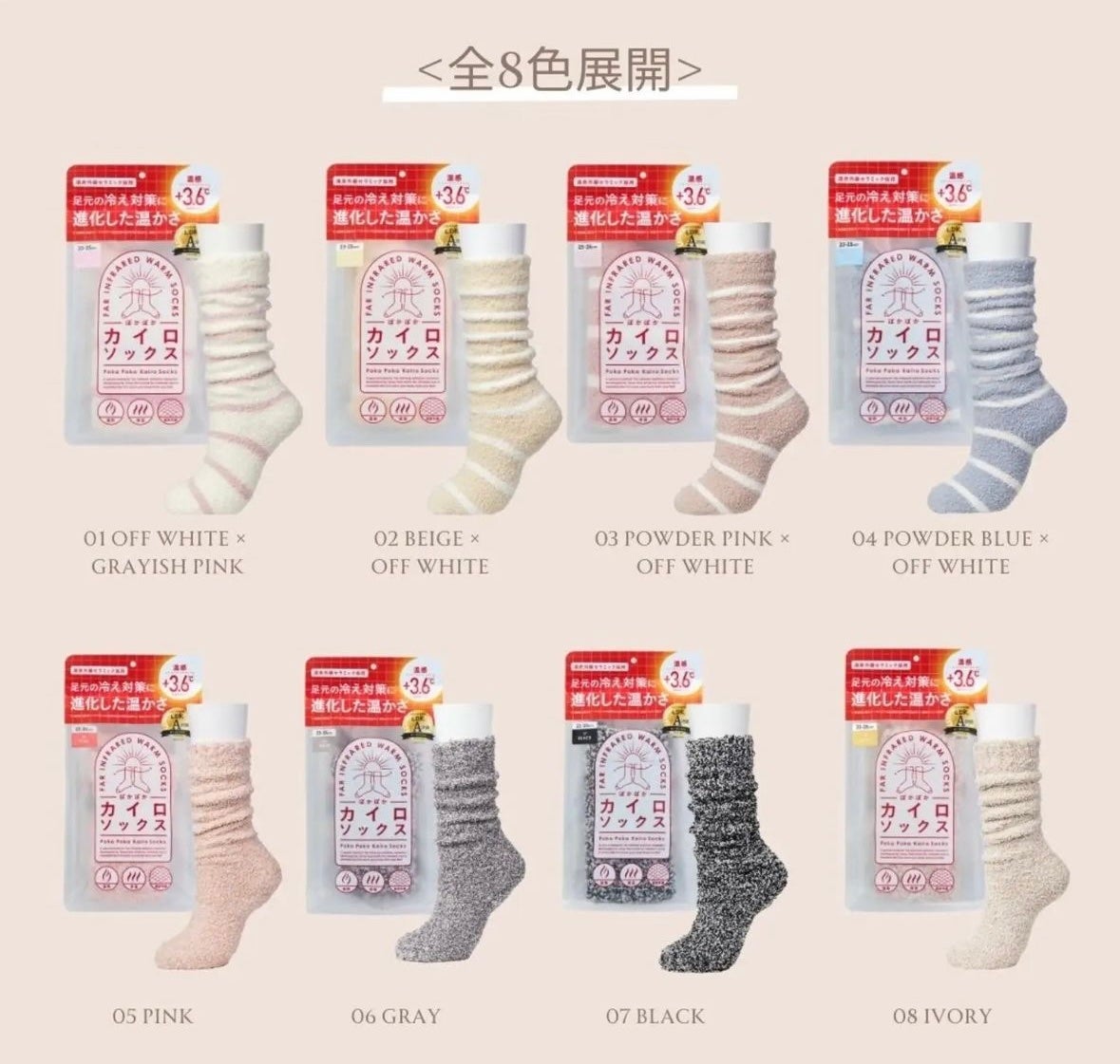 ぽかぽかカイロソックス/カイロソックス/暖かい靴下を使ったクチコミ(3枚目)