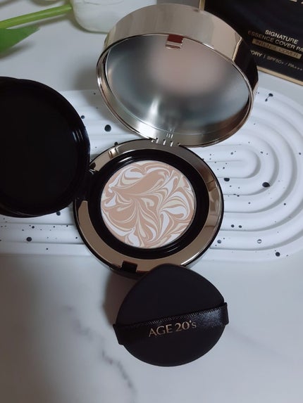 SIGNATURE ESSENCE COVER PACT /AGE20’s/クリーム・エマルジョンファンデーションを使ったクチコミ(4枚目)