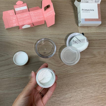 ポアレスフィクサー/プリマヴィスタ/ルースパウダーを使ったクチコミ(3枚目)