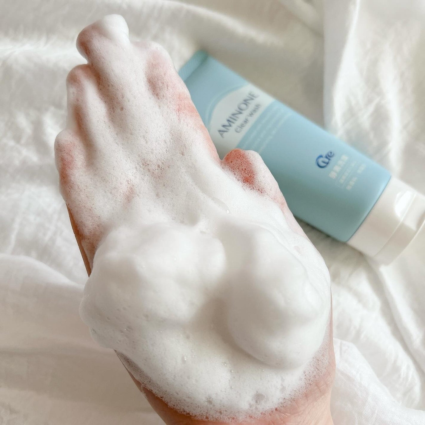 アミノネクリアウォッシュ/Cure/洗顔フォームを使ったクチコミ(5枚目)