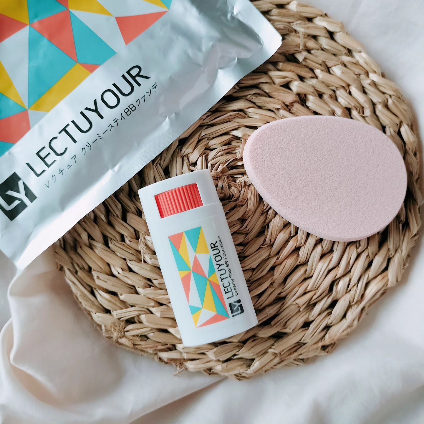 クリーミーステイBBファンデ/LECTUYOUR/その他ファンデーションを使ったクチコミ（1枚目）