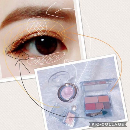 パーフェクトマルチアイズ/キャンメイク/アイシャドウパレットを使ったクチコミ(2枚目)