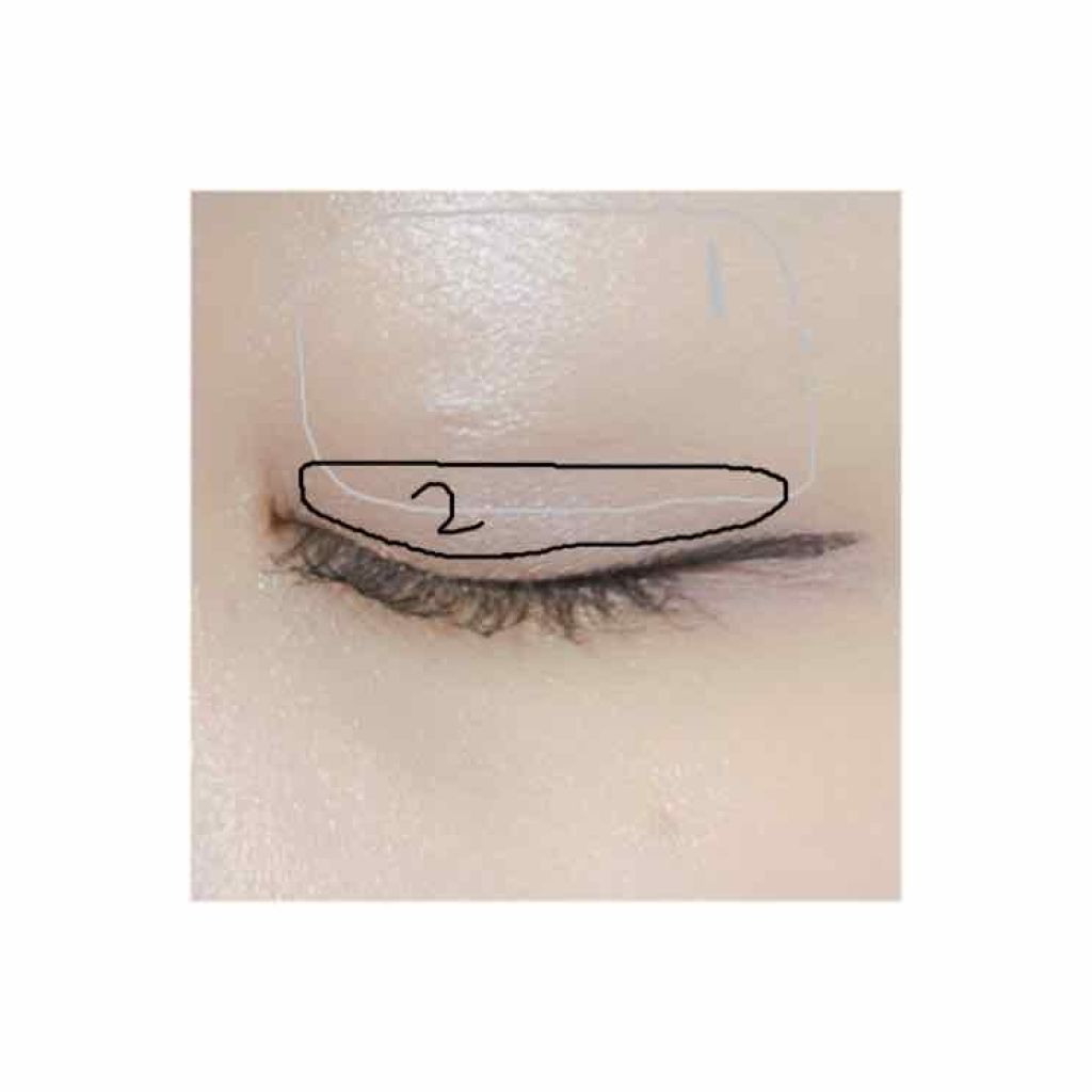 スーパーシャープライナーS/KATE/ジェルアイライナーを使ったクチコミ（3枚目）